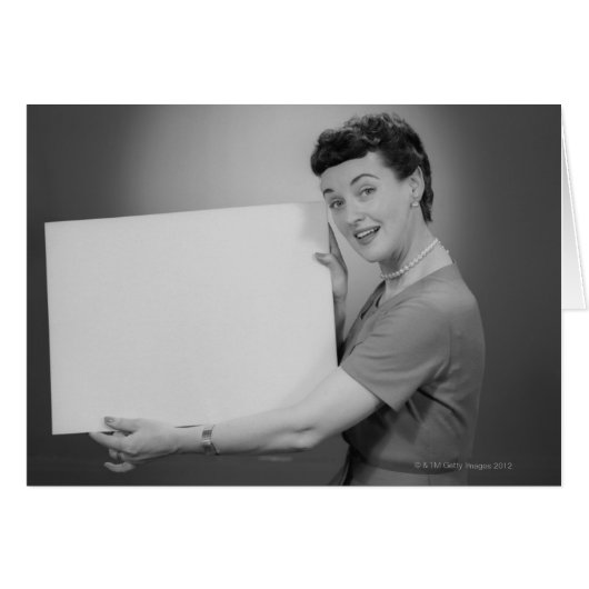 Mature Woman Cards (Front Horizontal)