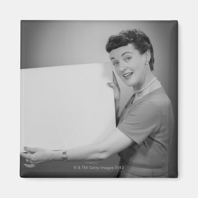 Mature Woman Magnet (Front)