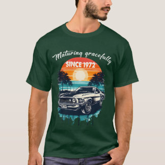 Maturing Gracefully Since 1972 Classic Caree girl T-Shirt