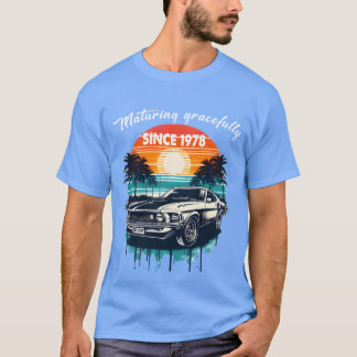 Maturing Gracefully Since 1978 Classic Caree girl T-Shirt