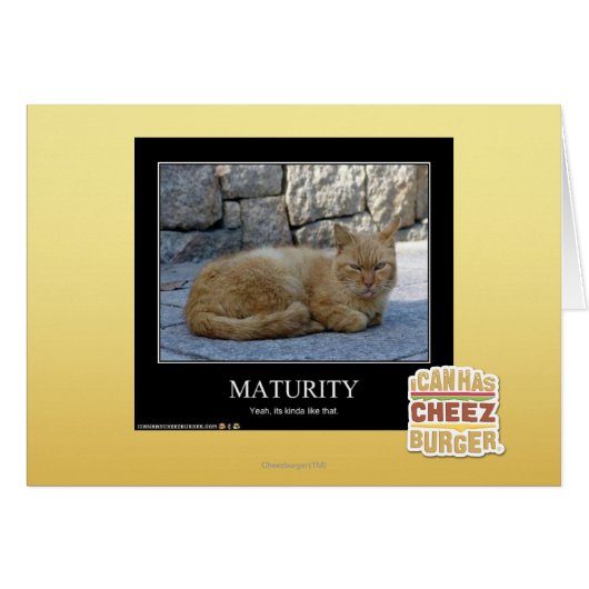 Maturity Cards (Front Horizontal)