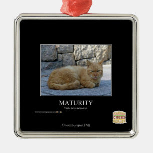 Maturity Metal Ornament