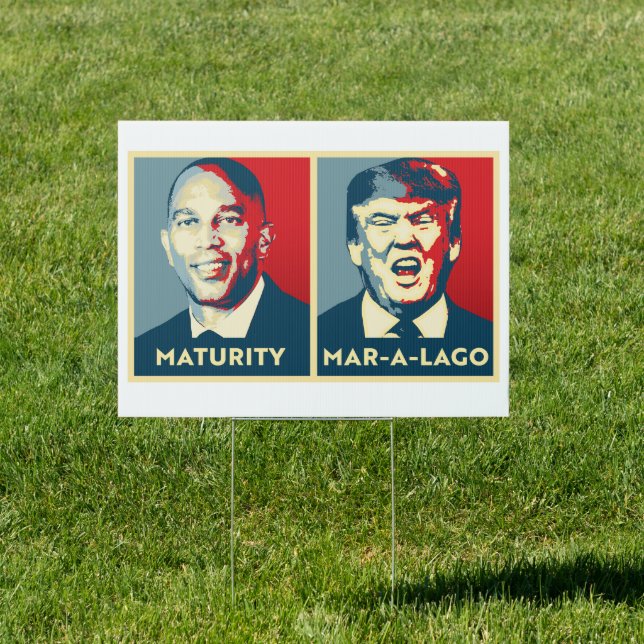 MATURITY over MAR-A-LAGO Sign (Insitu)