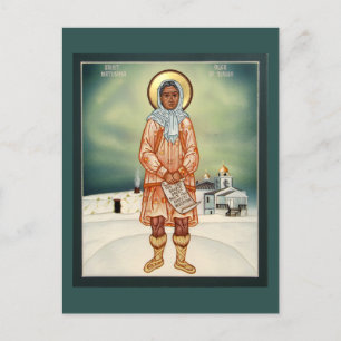 Matushka Olga of Alaska Prayer Card