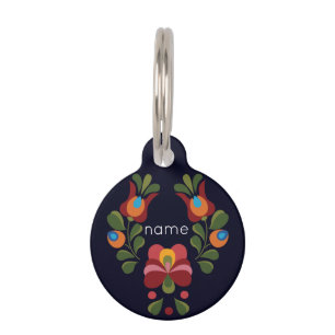 Matyo Flower Arrangement  Pet ID Tag