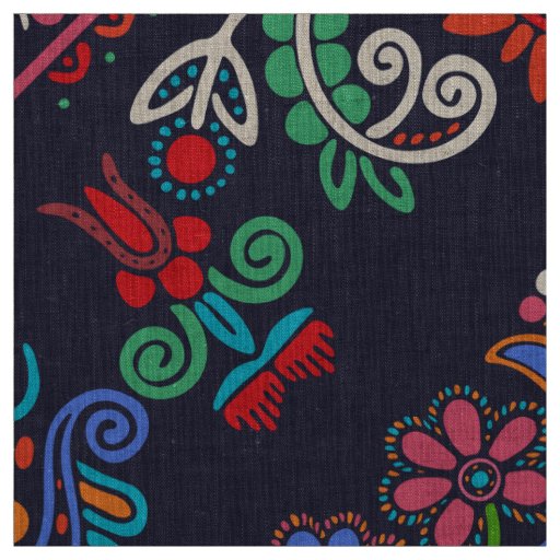 Matyo pattern fabric