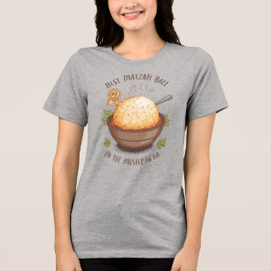 Matzah Ball Soup Lover Tri-Blend Shirt