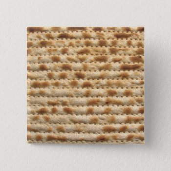 Matzah Biscuit Flatbread Pinback Button by inspirationzstore at Zazzle