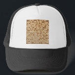 Matzah biscuit flatbread trucker hat<br><div class="desc">matzah, matza, foodie, matzo, matzoh, food, biscuit, biscuits, funny, cool, Passover, pesach, chag, jewish, Hebrew, jew, Israel, Yiddish, rabbi, nosh, seder, judaica, yom, tov, “yom tov”, matzos, pesah, matzot, Judaism, humor, humour, “jewish humor”, “jewish humour”, fun, kosher, pessah, easter, religion, gift, gifts, “love matzah”, parve, Brooklyn, afikoman, hilarious, flatbread, flatbrot,...</div>