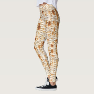 Matzah Magnified Passover Leggings 