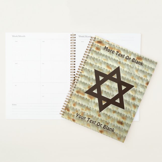 Matzah Planner (Display)