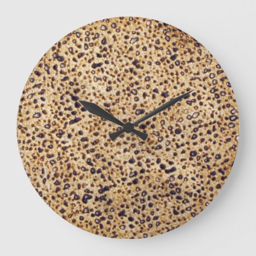 Matzah Time Large Clock