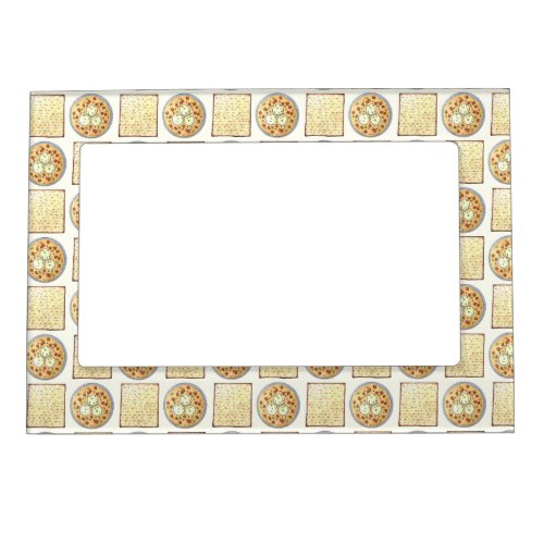 Matzo Ball Soup Matzah Flatbread Passover Cuisine Magnetic Frame