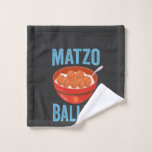 Matzo Baller Funny Basketball Hanukkah Gift  Wash Cloth<br><div class="desc">funny, hanukkah, jewish, jew, holiday, matzo, baseball, birthday, gift, sport, </div>