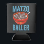 Matzo Baller Funny Football Hanukkah Rugby Gift  Can Cooler<br><div class="desc">funny, hanukkah, jewish, jew, holiday, matzo, football, birthday, gift, sport, </div>