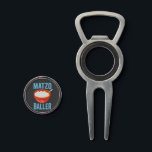 Matzo Baller Funny Golf Hanukkah Holiday Gift  Divot Tool<br><div class="desc">funny, hanukkah, jewish, jew, holiday, matzo, golf, birthday, gift, sport, </div>