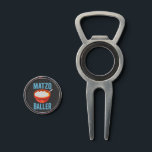 Matzo Baller Funny Golf Hanukkah Holiday Gift  Divot Tool<br><div class="desc">funny, hanukkah, jewish, jew, holiday, matzo, golf, birthday, gift, sport, </div>