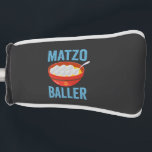 Matzo Baller Funny Golf Hanukkah Holiday Gift  Head Cover<br><div class="desc">funny, hanukkah, jewish, jew, holiday, matzo, golf, birthday, gift, sport, </div>