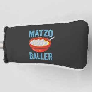 Matzo Baller Funny Golf Hanukkah Holiday Gift  Head Cover