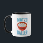 Matzo Baller Funny Golf Hanukkah Holiday Gift  Mug<br><div class="desc">funny, hanukkah, jewish, jew, holiday, matzo, golf, birthday, gift, sport, </div>