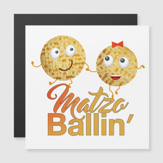 Matzo Ballin'. Passover, Pesach Seder (Front/Back)