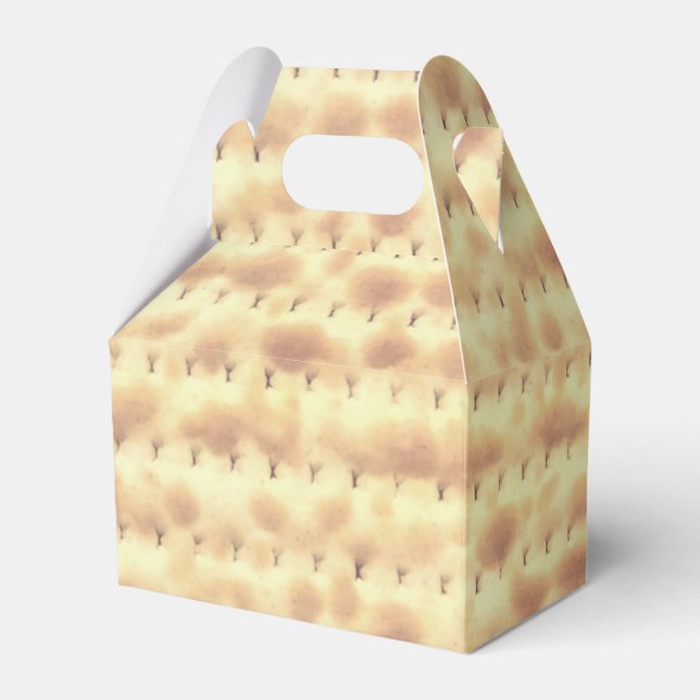 Matzo Passover Seder Pesach 4Sarah Favor Boxes (Front Side)
