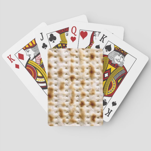 Matzo Playing Cards! Poker Cards (Back)