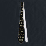 Matzoh Star of David Neck Tie<br><div class="desc">Passover matzoh Star of David for the Jewish holidays is adorable for the pesach seder and a fun jewish greeting card,  home decor,  baby apparel or t-shirt for the family.</div>
