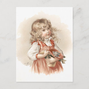 Maud Humphrey's Summer Girl Postcard