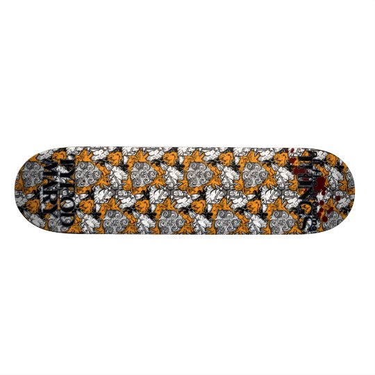  Maude  and Cats  Tessellation Skateboard Zazzle com