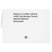 Maug Lagoon Cards (Back Horizontal)