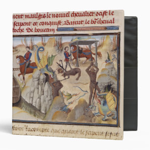 Maugis Fighting the Serpent Binder