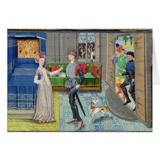 Maugis of Aigremont and Isanne Cards (Front Horizontal)