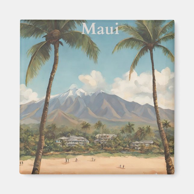 Maui (1) magnet (Front)
