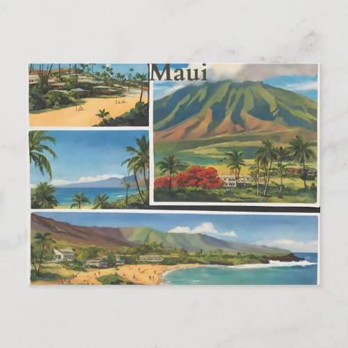 Maui 2 postcard