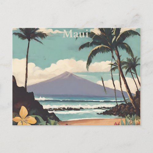 Maui 7 postcard