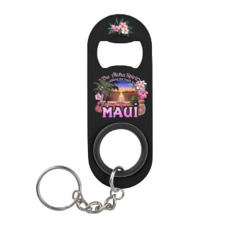 Maui Aloha Spirit Calling Keychain Bottle Opener