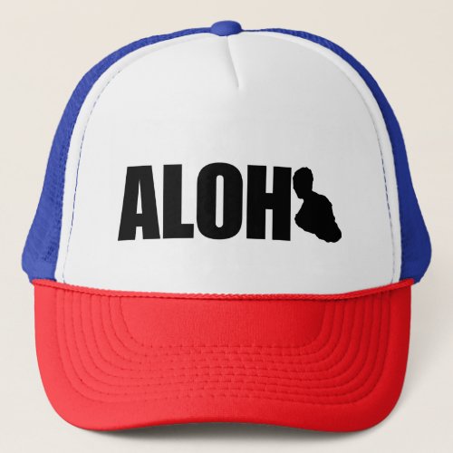 Maui Aloha Trucker Hat Baseball Cap Lahaina Strong