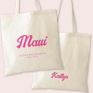 Maui Bachelorette Party Personalized Tote Bag