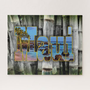 Maui Bamboo Jigsaw Puzzle