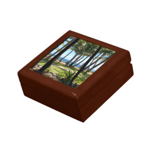 Maui Beach Hawaii Palm Trees Gift Box