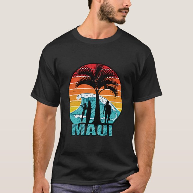 Maui Beach Hawaii T-Shirt (Front)
