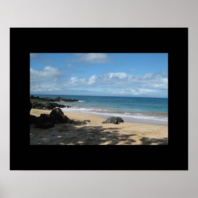 Maui Beach Poster (Front)