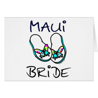 Maui Bride Wedding Cards