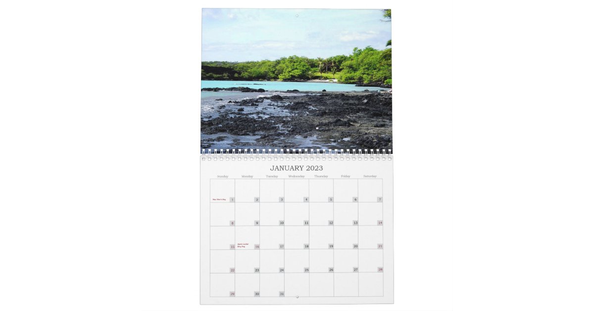 Maui Calendar Zazzle