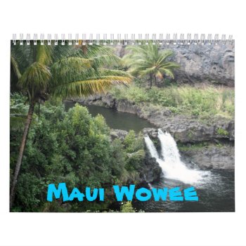Maui Calendar by Mikeybillz at Zazzle