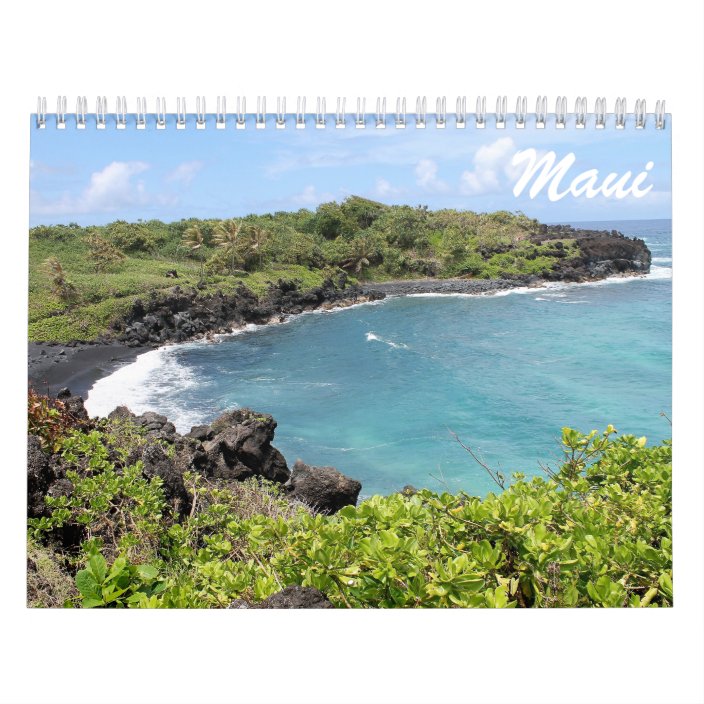 Maui Calendar Zazzle com