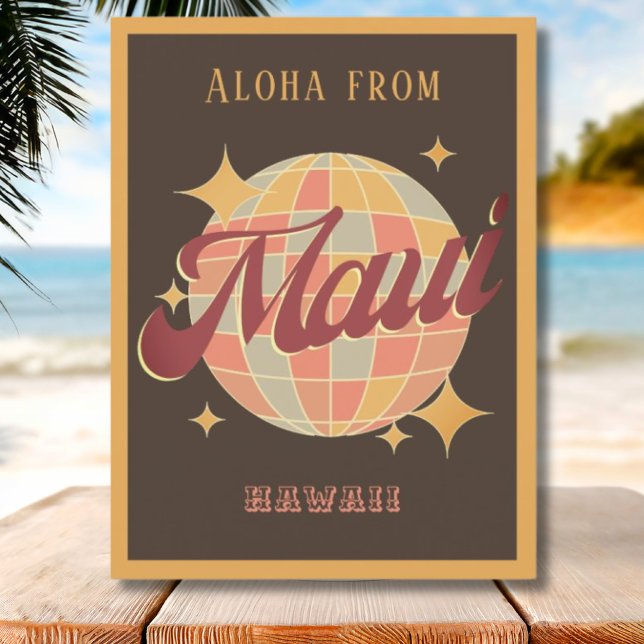 Maui City Hawaii USA retro vintage Postcard (Creator Uploaded)