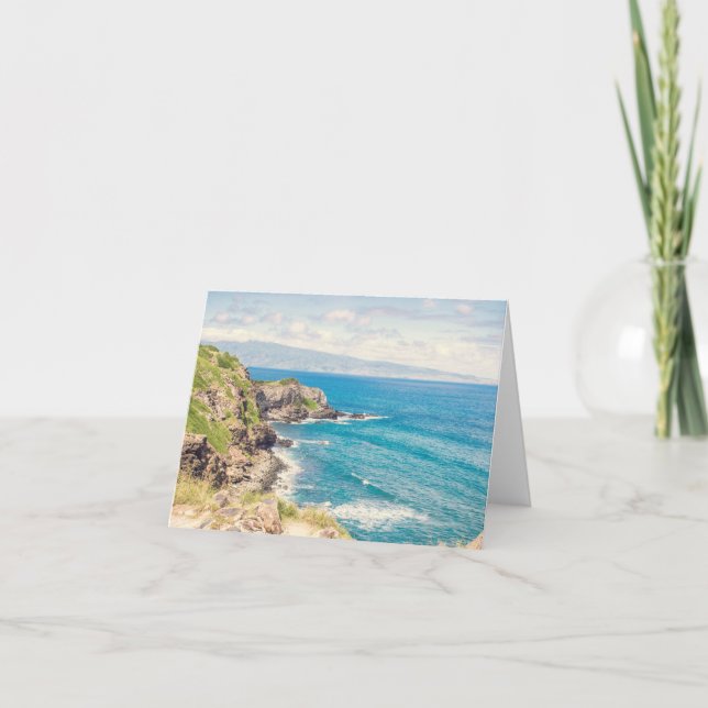 Maui Coast | Note Card Blank Inside (Front)