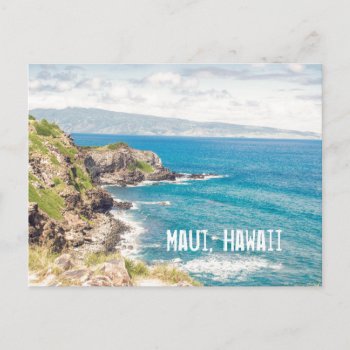 Maui Coast | Postcard by GaeaPhoto at Zazzle